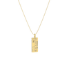 Classic Woman Boarding Ticket Necklace SN003W