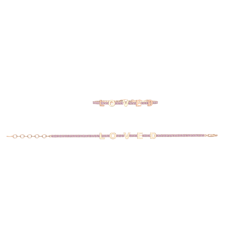 Birthstone Name Tennis Bracelet