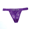 SOLUNA After Dark Personalized Crystal Thong