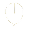 18k Gold Plate Initial Necklace AW24N006G