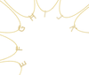 18k Gold Plate Initial Necklace AW24N006G