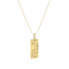 Classic Man Boarding Ticket Necklace SN003M